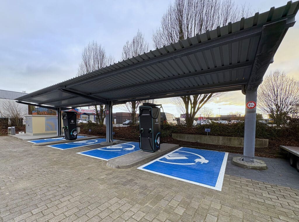 NORDENERGIE Ladeplätze an der NORDOEL Tankstelle in Eckernförde