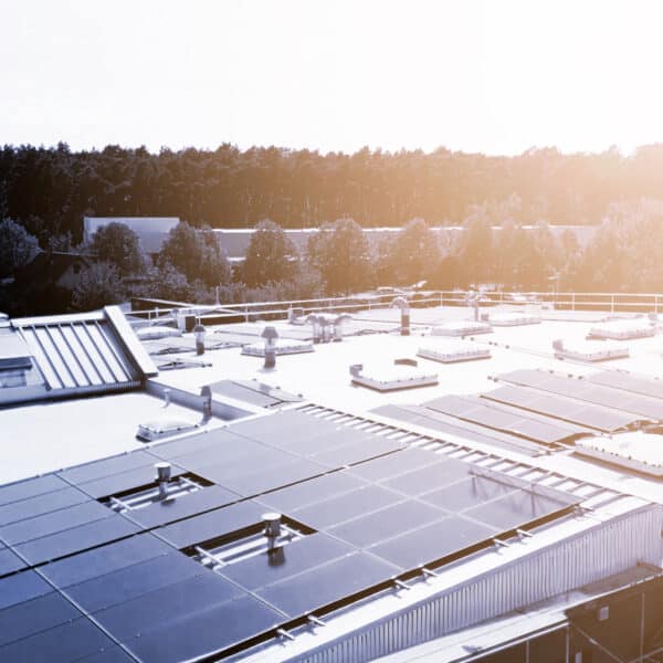 Gewerbe-PV-Anlage der Druckerei Trispel